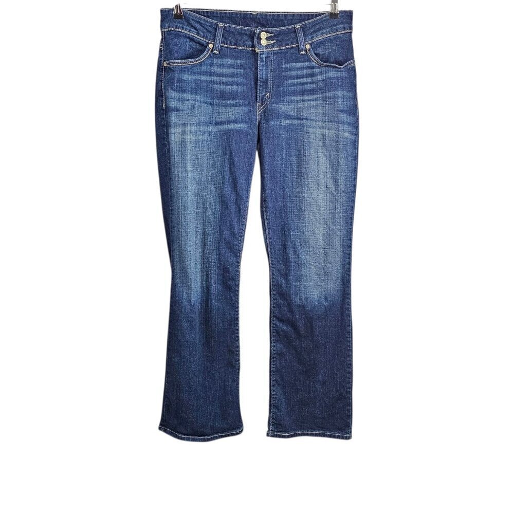 Levi's Women's Denim 587 32x32 Straight Leg Rare Registered Blank Red Tag Jeans